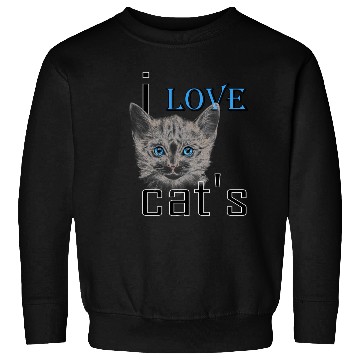Discover i love cat s Sweatshirts