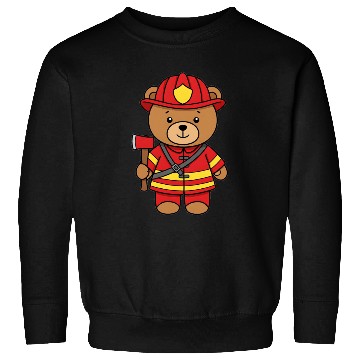 Discover Teddy bear firefighter Sweatshirts