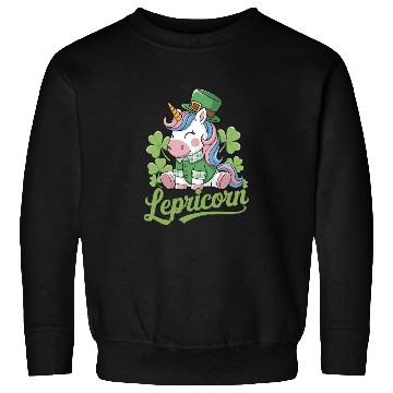 Discover Lepricorn St Patrick's Day Magic Vibes Sweatshirts