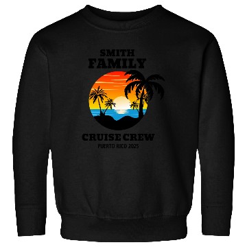 Discover smith family cruise crew puerto rico 2025 Sweatshirts
