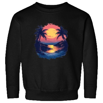 Discover Tropical Sunset Sweatshirts
