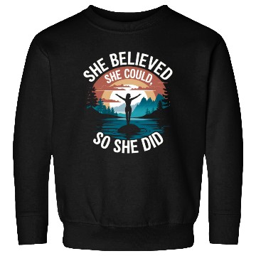 Discover Empowered Nature Inspo Sweatshirts