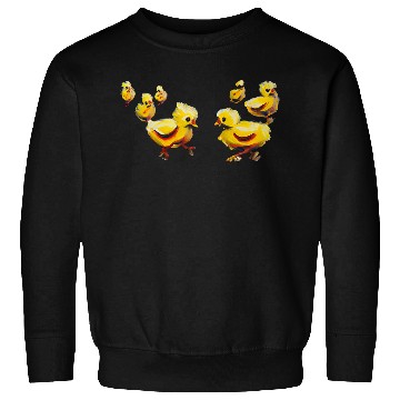 Discover Panic of chickens Sweatshirts