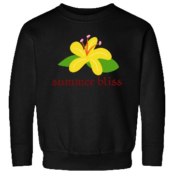 Discover Bright Yellow Summer Blossom Design Sweatshirts