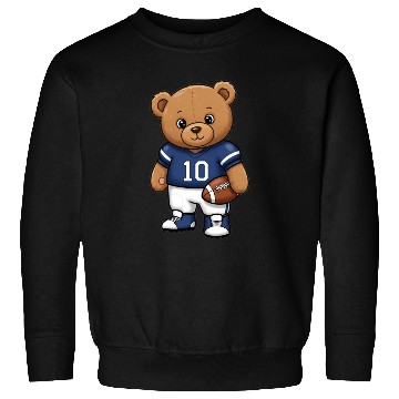 Discover Teddy bear football player Sweatshirts