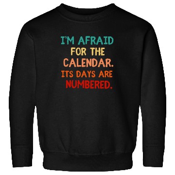 Discover Funny Dad Joke Calender Humor Sweatshirts