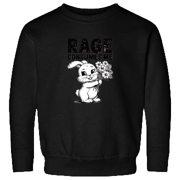 Discover Rage Consumes Me Bunny Sweatshirts