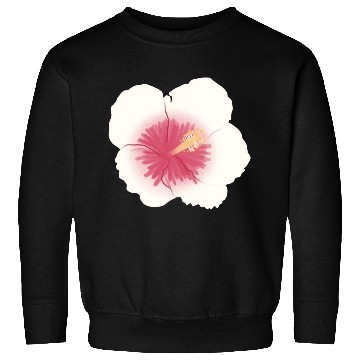 Discover pink hibiscus flower Sweatshirts