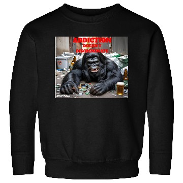 Discover Bigfoot Sober Tough Sweatshirts
