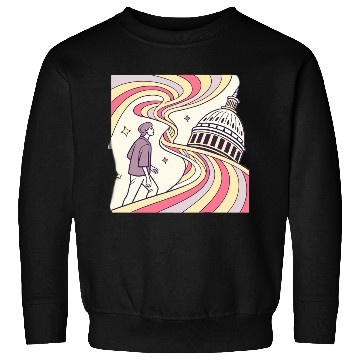 Discover Dreamwave Illusion – Surreal AI Art Sweatshirts