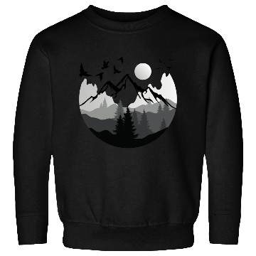 Discover Beautiful Nature | Wilderness Landscape Adventure Sweatshirts
