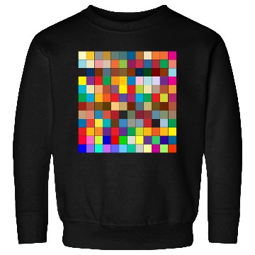 Discover "Vibrant Multi-Color Square Box Design Sweatshirts"