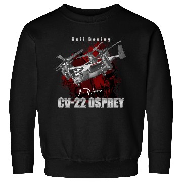 Discover CV22 Osprey Us Air Force Hybrid Aircraft Sweatshirts