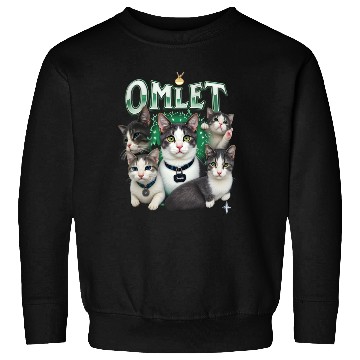 Discover Vintage 90s Aesthetic Multi-Cat Graphic Sweatshirts