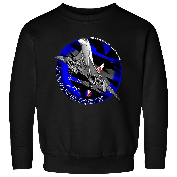 Discover Concorde Supersonic Legendary Aircraft Sweatshirts