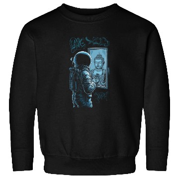 Discover Astronaut Buddha Sweatshirts, Graffiti Street