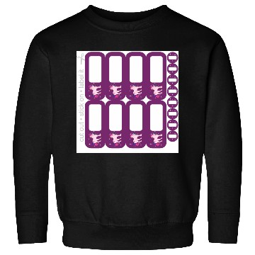 Discover DIY School Sticker - Fantasy Unicorn Purple - 16 Sweatshirts