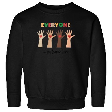 Discover Everyone Is Welcome Here Idaho Teacher Sweatshirts