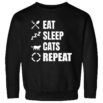Discover Cat Owner Daily Routine Sweatshirts