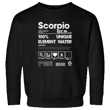 Discover Scorpio 19xx Sweatshirts