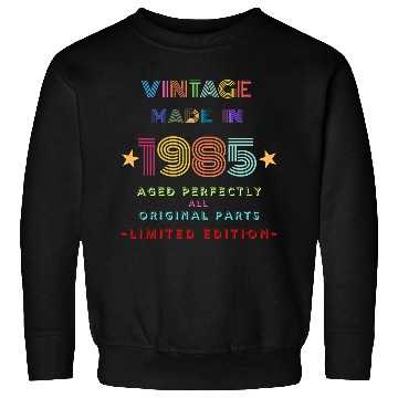 Discover Vintage Made In 1985 Sweatshirts