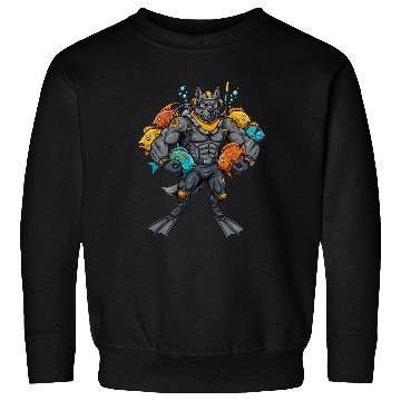 Discover Wolf Diver Sweatshirts