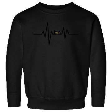 Discover Cat Heartbeat Sweatshirts