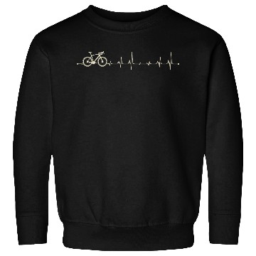 Discover Heartbeat Bike is my life Sweatshirts