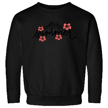 Discover Aloha Hibiscus Flower Summer Sweatshirts