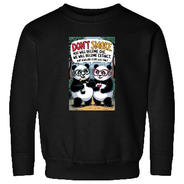 Discover Sweatshirts 2 Two pandas are standing drunk