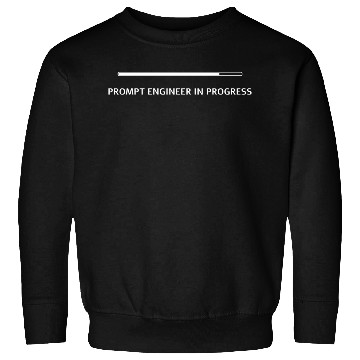 Discover Prompt Engineer in Progress Sweatshirts