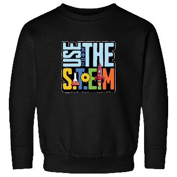 Discover STEM Teacher Use The STEM Loves Computer Science Sweatshirts