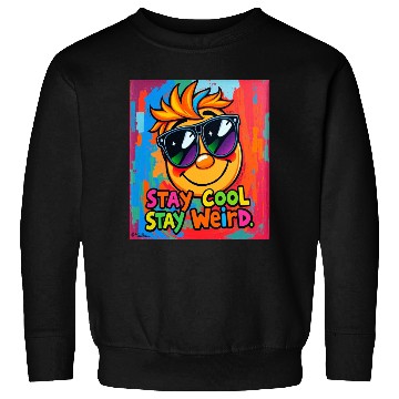 Discover Stay Cool, Stay Weird Sweatshirts