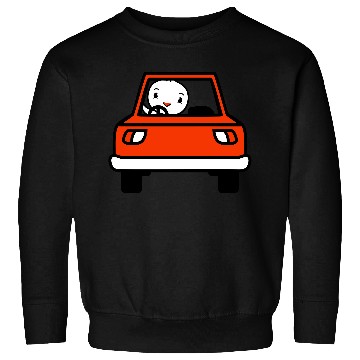 Discover Bird Car Driving Driver's License Mobile Road Cool Sweatshirts