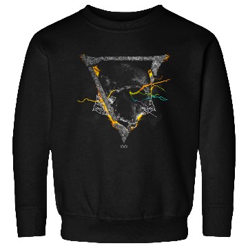 Discover Skull Triangle Fire Sweatshirts | Psychedelic Rock dark