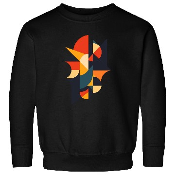 Discover Retro Abstract Geometric Art Sweatshirts
