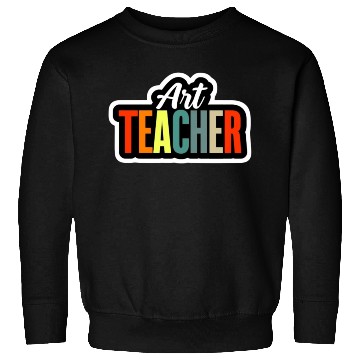 Discover Art Teacher | Colorful Artistic Design Sweatshirts