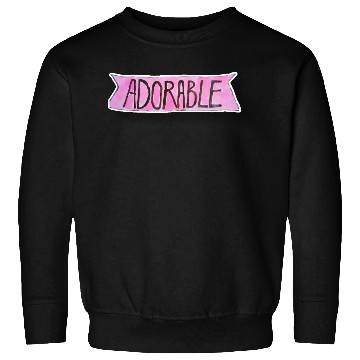 Discover Adorable Cute Typography Sweatshirts