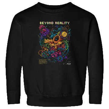 Discover Psychedelic Sci-Fi Design Sweatshirts