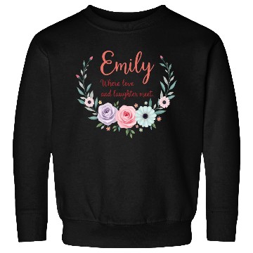 Discover Emily, where love and laughter meet Sweatshirts