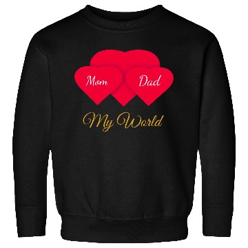 Discover My World: Mom & Dad Emotional Design Sweatshirts