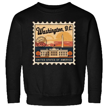 Discover Washington DC Souvenir and Political Gift Idea Sweatshirts