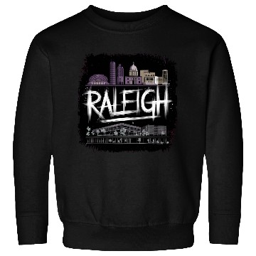 Discover Raleigh Gift for North Carolina and Research Lover Sweatshirts