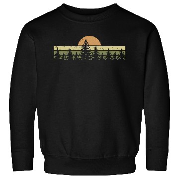 Discover Sunrise Over the Pines Sweatshirts
