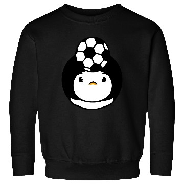 Discover Duck Plays Soccer Header Ball Balancing Head Fun Sweatshirts