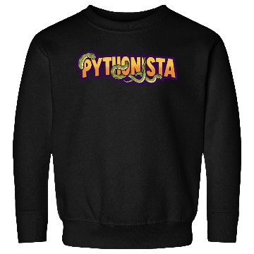Discover Pythonista Blue - The Coder’s Choice Sweatshirts