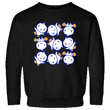 Discover 9 Ducks Many Friends Pattern Party Birds Dance Fun Sweatshirts