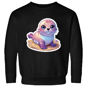 Discover Adorable Seal Sticker Sweatshirts