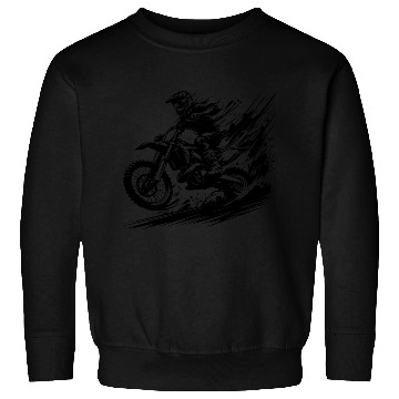 Discover Motocross Action With Dirt And Dust Sweatshirts