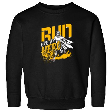 Discover Marathon Marathoner Running Run Like A Hero Sweatshirts